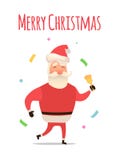 Beeldverhaal Santa Claus voor Uw Kerstmis en Nieuwjaargroetontwerp of Animatie Vector geïsoleerde illustratie van gelukkig vector illustratie Beeldverhaal Santa Claus voor Uw Kerstmis en Nieuwjaargroetontwerp of Animatie Vector geïsoleerde illustratie van gelukkig vector illustratie