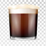 Beer glass. Transparent cup. vector illustration Beer glass. Transparent cup. vector illustration