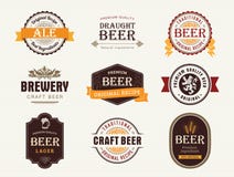 Beer Seals And Stamps Royalty Free Stock Images Beer Seals And Stamps Royalty Free Stock Images