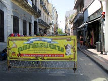 Beginning of the traditional Antiquities Fair of San Pedro Telmo in pedestrian street Defensa Barrio tanguero in Buenos Aires stock photo Beginning of the traditional Antiquities Fair of San Pedro Telmo in pedestrian street Defensa Barrio tanguero in Buenos Aires stock photo