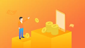 Begrepp f?r finansiell ledning Kan anv?nda f?r reng?ringsdukbanret, infographicsen, hj?ltebilder Plan isometrisk best?ndsdelvekto stock illustrationer Begrepp f?r finansiell ledning Kan anv?nda f?r reng?ringsdukbanret, infographicsen, hj?ltebilder Plan isometrisk best?ndsdelvekto stock illustrationer
