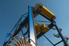 Behälterkran stockfotografie Behälterkran stockfotografie