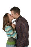 Beijo grande! imagens de stock royalty free Beijo grande! imagens de stock royalty free