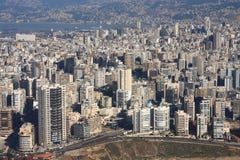Beirut, der Libanon stockbild Beirut, der Libanon stockbild