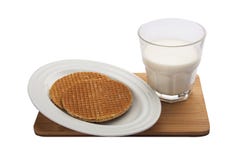 Belgische Waffeln des Fr?hst?cks mit Milch stockfotos Belgische Waffeln des Fr?hst?cks mit Milch stockfotos