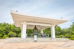 Bell Of King Seongdeok At Gyeongju National Museum Stock Photos Bell Of King Seongdeok At Gyeongju National Museum Stock Photos