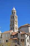 Bell Tower Of St. Duje Cathedral Royalty Free Stock Photography