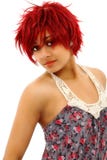 Bella donna di colore Redheaded fotografia stock Bella donna di colore Redheaded fotografia stock