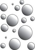 Belle conception des bulles avec des nuances illustration libre de droits Belle conception des bulles avec des nuances illustration libre de droits