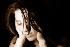 Belle femme triste Belle femme triste