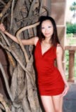 Belle fille asiatique de foyer mou image libre de droits Belle fille asiatique de foyer mou image libre de droits