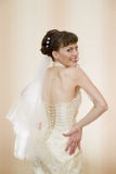 Belle jeune mariée photo libre de droits Belle jeune mariée photo libre de droits