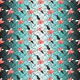 Belles fleurs sur l'illustration de vecteur lumineuse par fond illustration stock Belles fleurs sur l'illustration de vecteur lumineuse par fond illustration stock