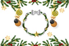 Bello colore della cartolina d'auguri di Natale royalty illustrazione gratis Bello colore della cartolina d'auguri di Natale royalty illustrazione gratis