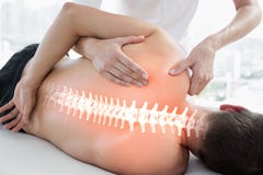 Benadrukte beenderen van de mens bij fysiotherapie stock afbeeldingen Benadrukte beenderen van de mens bij fysiotherapie stock afbeeldingen