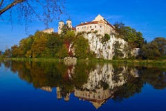 Benediktiner-Abtei in Tyniec nahe Krakau, Polen stockbild Benediktiner-Abtei in Tyniec nahe Krakau, Polen stockbild