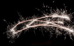 Bengal Light Isolated Over Black Royalty Free Stock Images Bengal Light Isolated Over Black Royalty Free Stock Images
