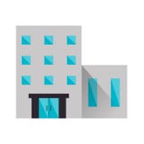 Bens imobiliários de construção da empresa ilustração do vetor Bens imobiliários de construção da empresa ilustração do vetor