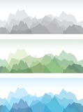 Bergachtergrond stock illustratie Bergachtergrond stock illustratie
