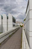 BERLIJN, DUITSLAND - JULI 2015: Bauhaus Archiv in Berlin German stock fotografie BERLIJN, DUITSLAND - JULI 2015: Bauhaus Archiv in Berlin German stock fotografie