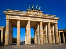 Berlin Brandenburg Gate Brandenburger Tor imagenes de archivo Berlin Brandenburg Gate Brandenburger Tor imagenes de archivo