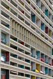 BERLIN, DEUTSCHLAND - JULI 2014: Das Corbusier Haus war vorbei entworfen stockfoto BERLIN, DEUTSCHLAND - JULI 2014: Das Corbusier Haus war vorbei entworfen stockfoto