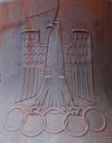 Details of the Bell from the 1936 Olympics stock photography Details of the Bell from the 1936 Olympics stock photography