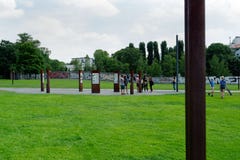 The Berlin Wall Memorial stock photography The Berlin Wall Memorial stock photography