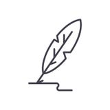 Beroeps die zwart pictogramconcept schrijven Beroeps die vlak vectorsymbool, teken, illustratie schrijven stock illustratie Beroeps die zwart pictogramconcept schrijven Beroeps die vlak vectorsymbool, teken, illustratie schrijven stock illustratie