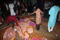 berömdiwalifestival arkivfoto berömdiwalifestival arkivfoto
