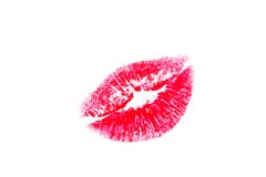 Besos, amor, barra de labios, postal, aislante, fondo blanco, impresión foto de archivo Besos, amor, barra de labios, postal, aislante, fondo blanco, impresión foto de archivo