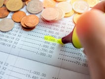 Besparingkontobankbok arkivbilder Besparingkontobankbok arkivbilder