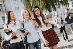 Best Friend Forever. Intelligence.Girls. Together stock image Best Friend Forever. Intelligence.Girls. Together stock image