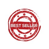 ` Bestseller` vector rubberzegel stock illustratie ` Bestseller` vector rubberzegel stock illustratie