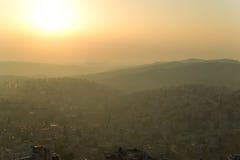 bethlehem dimmaisrael palestine soluppgång Royaltyfria Foton bethlehem dimmaisrael palestine soluppgång Royaltyfria Foton