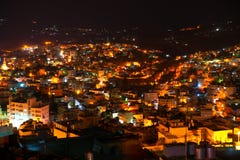 bethlehem israel nattpalestine sikt Royaltyfri Fotografi bethlehem israel nattpalestine sikt Royaltyfri Fotografi
