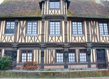 Beuvron-en-Auge Village Architecture In France. Royalty Free Stock Photography Beuvron-en-Auge Village Architecture In France. Royalty Free Stock Photography