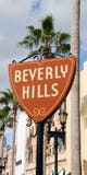 Beverly Hills sign leading to fame and fortune