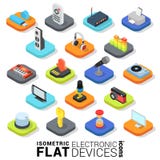 Bewegliche APP-Ikone der flachen isometrischen elektronischen Geräte des Vektors 3d Lizenzfreie Stockbilder Bewegliche APP-Ikone der flachen isometrischen elektronischen Geräte des Vektors 3d Lizenzfreie Stockbilder