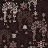 Bezszwowa tekstura z occult symbolem 7 Zdjęcia Stock Bezszwowa tekstura z occult symbolem 7 Zdjęcia Stock