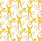 Bezszwowa zwierzęca tekstura royalty ilustracja Bezszwowa zwierzęca tekstura royalty ilustracja
