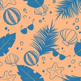 Bezszwowy wektoru wzoru dowcip niektóre deach rzeczy ilustracji Bezszwowy wektoru wzoru dowcip niektóre deach rzeczy ilustracji