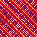 Bezszwowy wektoru wzór z przeplatającymi diagonalnymi lampasami royalty ilustracja Bezszwowy wektoru wzór z przeplatającymi diagonalnymi lampasami royalty ilustracja