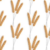 bezszwowy wzoru również zwrócić corel ilustracji wektora Rolnictwa tła pszenicznej wektorowej ikony Ilustracyjny projekt jęczmień royalty ilustracja bezszwowy wzoru również zwrócić corel ilustracji wektora Rolnictwa tła pszenicznej wektorowej ikony Ilustracyjny projekt jęczmień royalty ilustracja