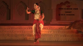 Bharatnatyam - The Classical Indian Dance Royalty Free Stock Photo