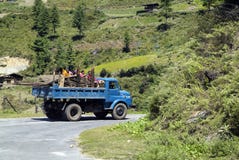 Bhutan, Haa, royalty free stock photography Bhutan, Haa, royalty free stock photography