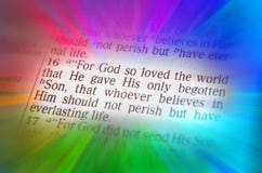 Bibeltext - gud älskade så världen - John 3:16 royaltyfria bilder Bibeltext - gud älskade så världen - John 3:16 royaltyfria bilder