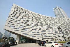 Bibliothèque neuve de Guangzhou photos stock Bibliothèque neuve de Guangzhou photos stock