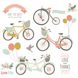 Bici disegnata a mano d'annata illustrazione vettoriale Bici disegnata a mano d'annata illustrazione vettoriale