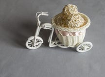 Bicicleta artificial do vintage fotos de stock Bicicleta artificial do vintage fotos de stock